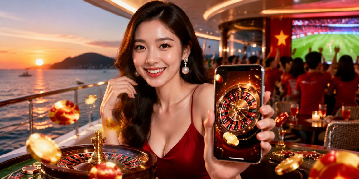 Không khí chơi roulette tại quán cà phê view biển Vũng Tàu buổi chiều